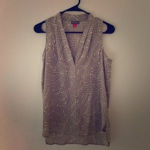 Sleeveless blouse
